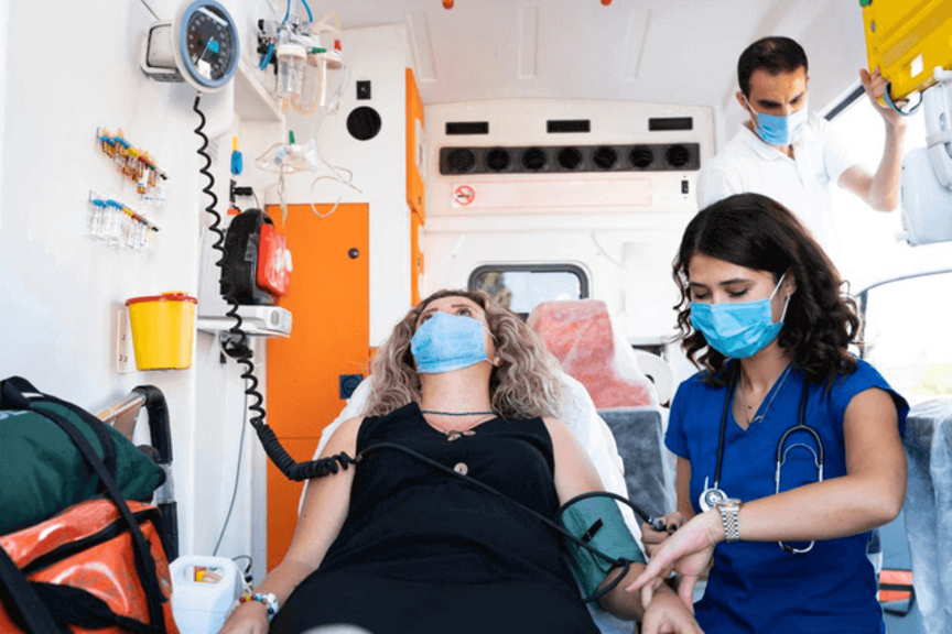 FNP In Ambulance